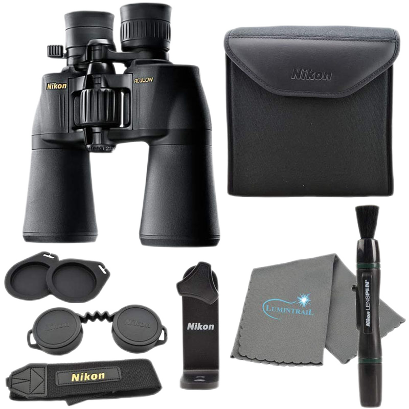 Nikon 尼康（）Aculon A211 阅野双筒变倍望远镜 10-22x50 看球旅行博物馆观鸟