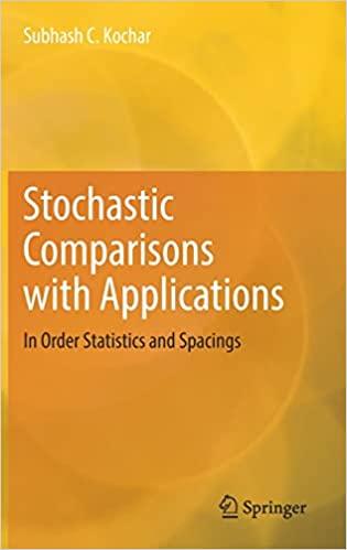 预订 stochastic comparisons with applications: in order