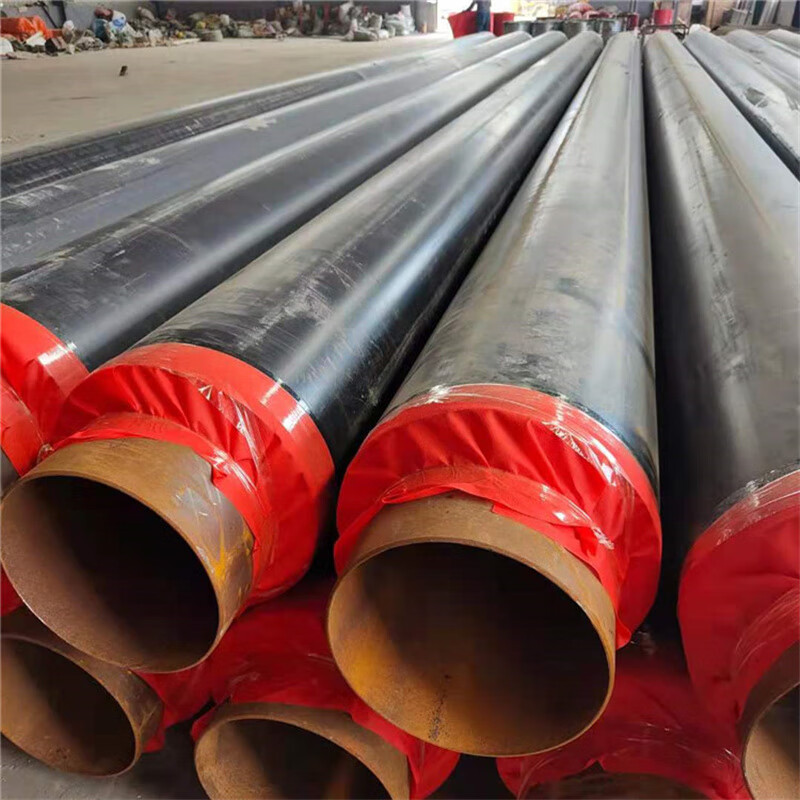 dn300 聚氨酯直埋保温管 预制直埋式保温钢管 小区热力改造用聚氨酯直