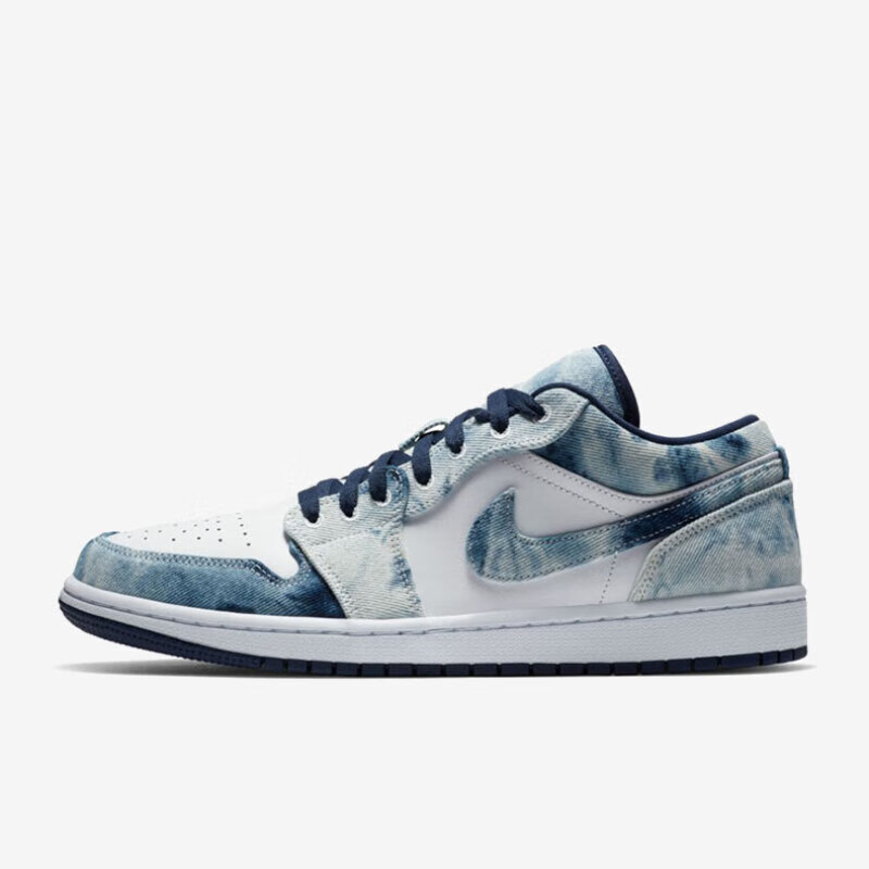 耐克（NIKE）AIR JORDAN 1 LOW SE男子牛仔蓝复古篮球鞋CZ8455-100牛仔蓝 42