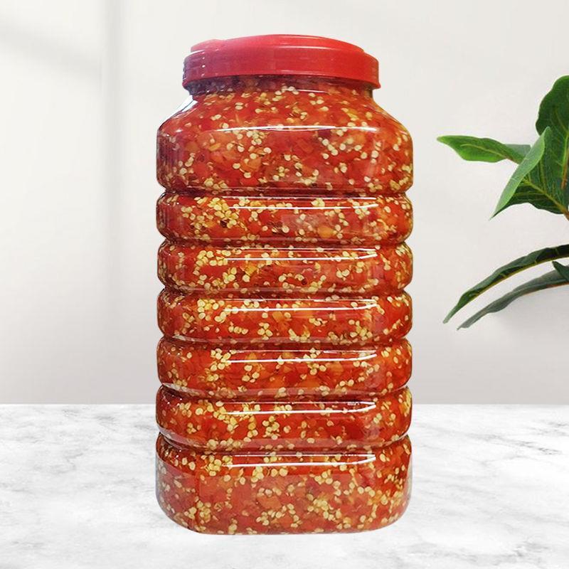 剁椒鱼头辣椒酱剁椒蒜蓉剁辣椒酱大桶装商用湖南自制特辣餐饮 十斤