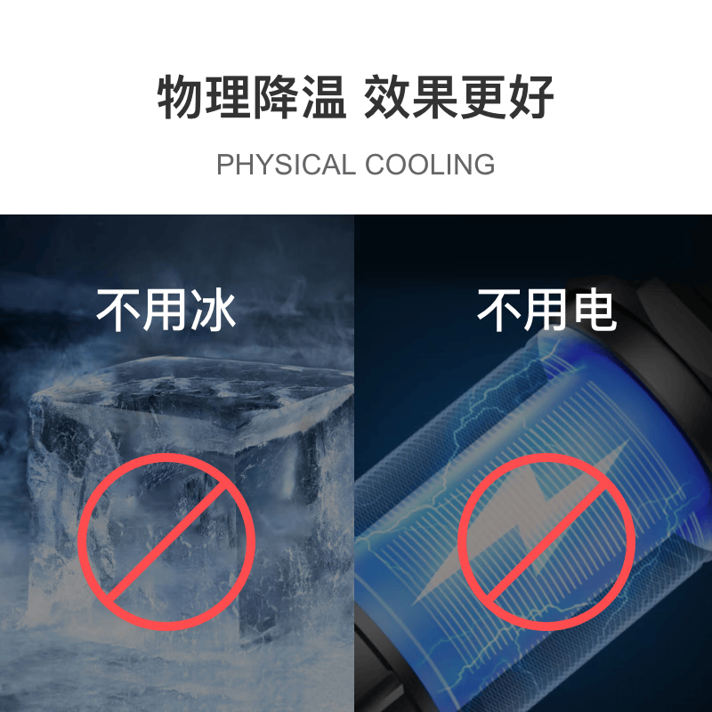 BOZV比为相变制冷马甲降温工作服夏季户外劳保防暑背心 原厂PCM材料 【冰奢/蓝】新款预售5月20发货