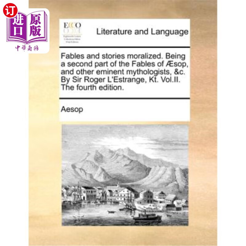 海外直订fables and stories moralized.