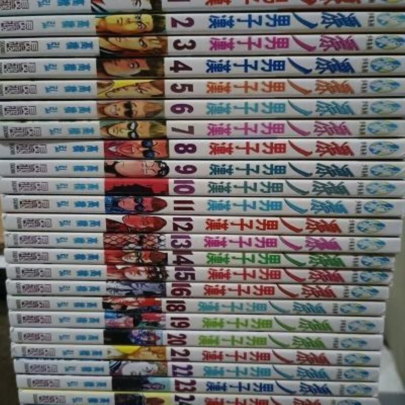 【二手9成新】-全册高桥弘男子汉crows热血高校1全26卷漫画 匭-全册