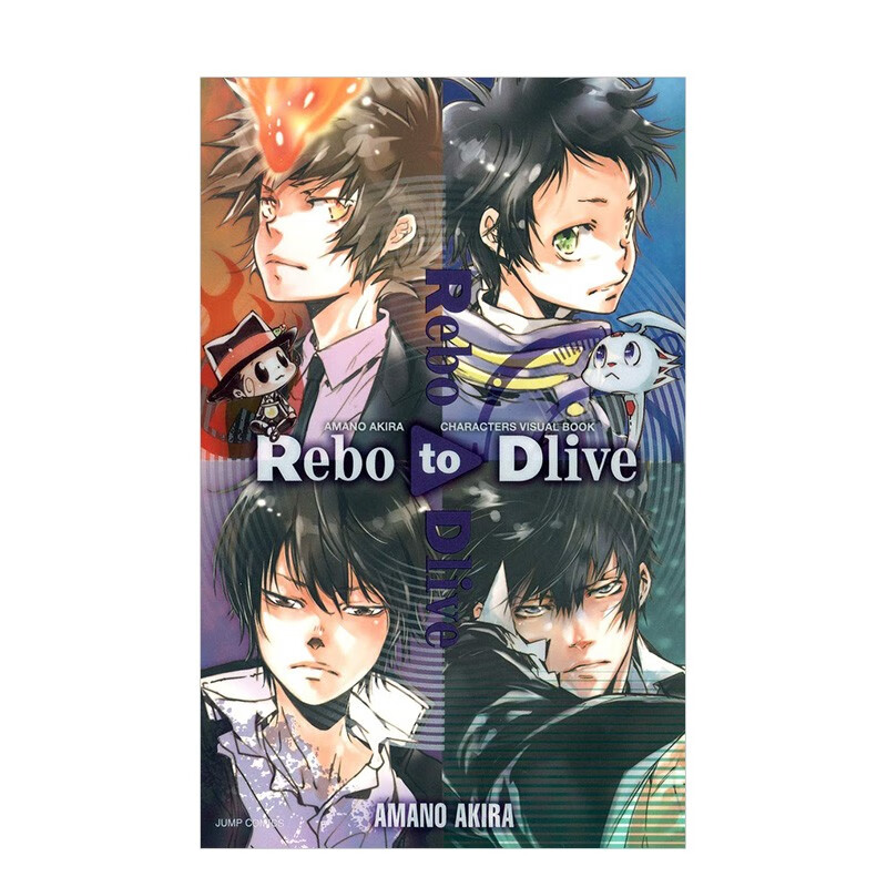 【预售】天野明画集：Rebo to Dlive 家庭教师REBORN!公式书2 集英社 日文原版进口图书动漫原画设定集善本图书怎么看?