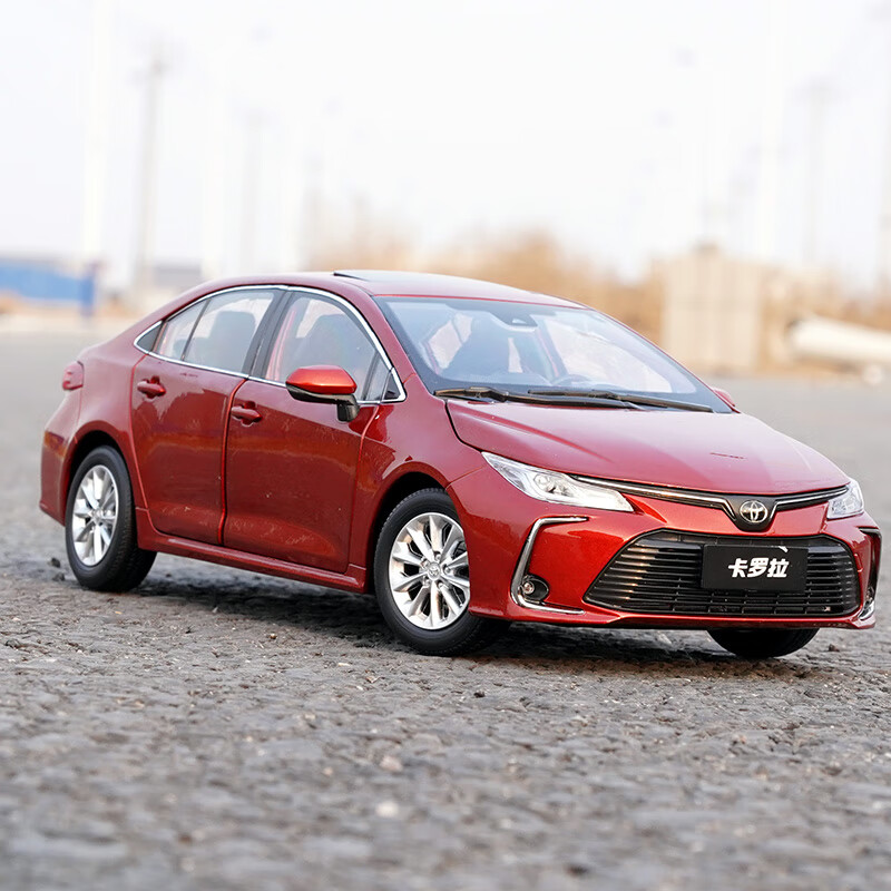 一汽丰田12代卡罗拉 2019款 仿真合金收藏 2019款卡罗拉 红色