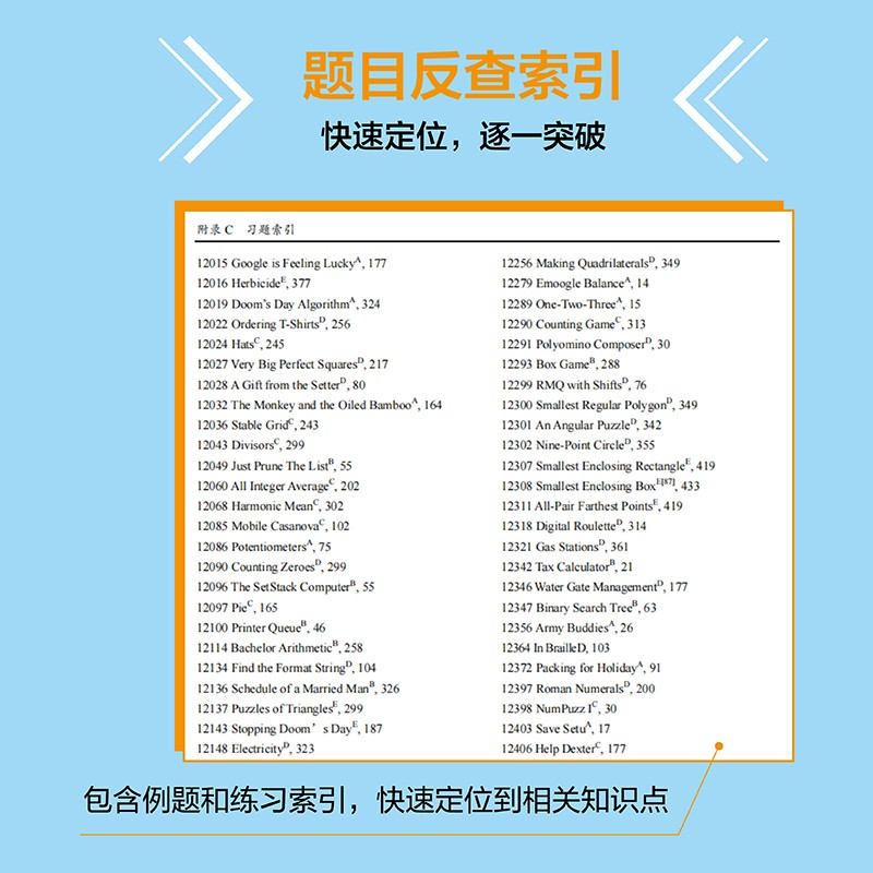 程序设计竞赛训练营:基础与数学概念(异步图书出品)详情图