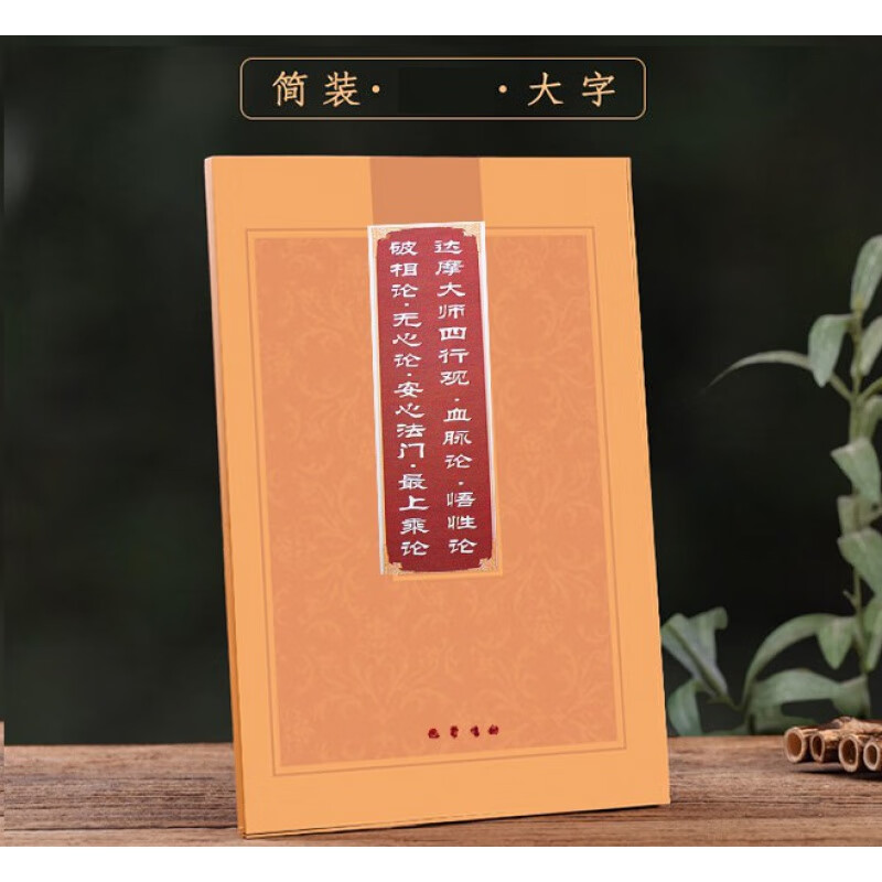 正版达摩大师四行观血脉论悟性论破相论无心论安心简体版巴蜀书社
