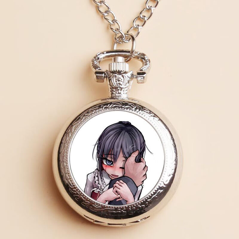 佳依乐怀表翻盖希尔薇怀表TeachingFeeling二次动漫同人礼物的 银夜光怀表-希尔薇1