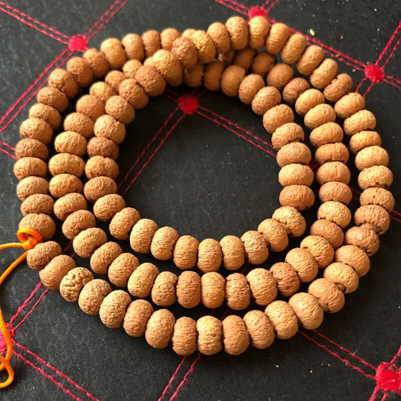 魅丽饰季精品平包莲花菩提108颗佛珠男女手串手链脖挂 全包款 10mm