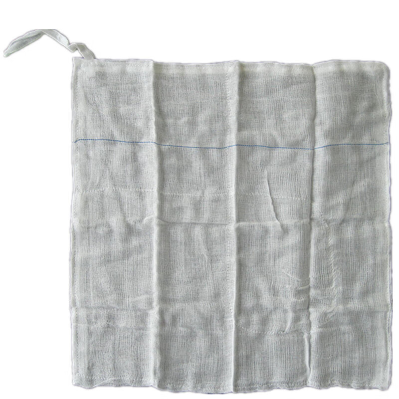 医用显影纱布垫盐水垫 腹腔镜手术专用纱布块20x30x4护创吸湿20条 20