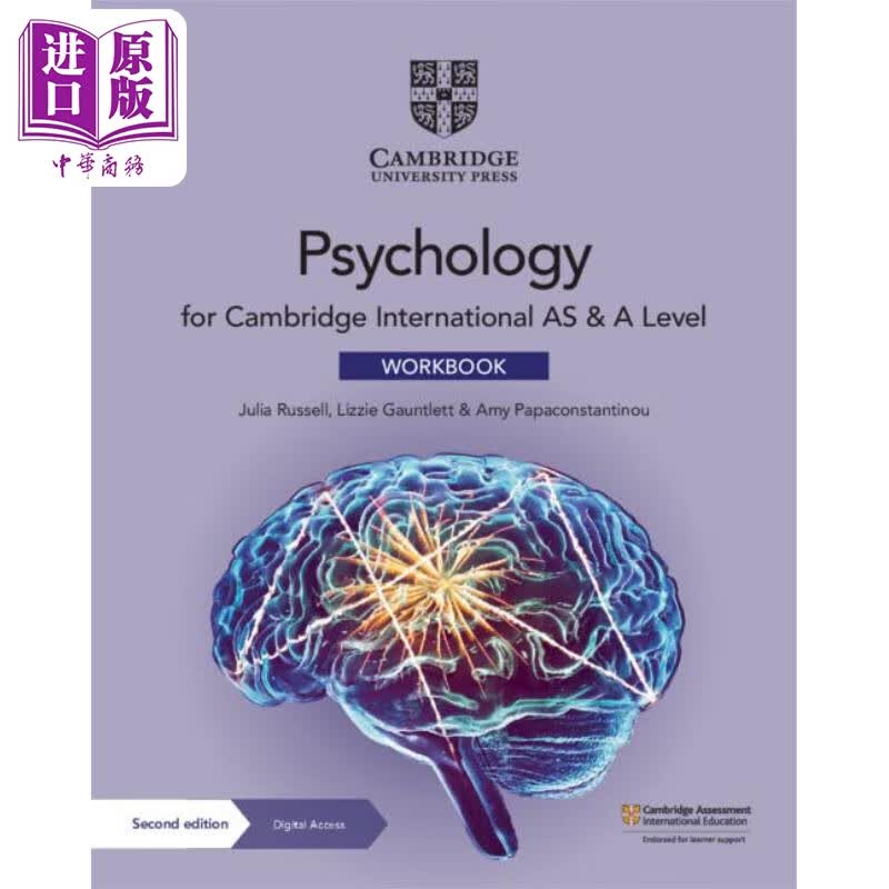 Cambridge International as & a Level Psychology Workbook with新剑桥国际AS&A级心理学手册，数字访问（2年）