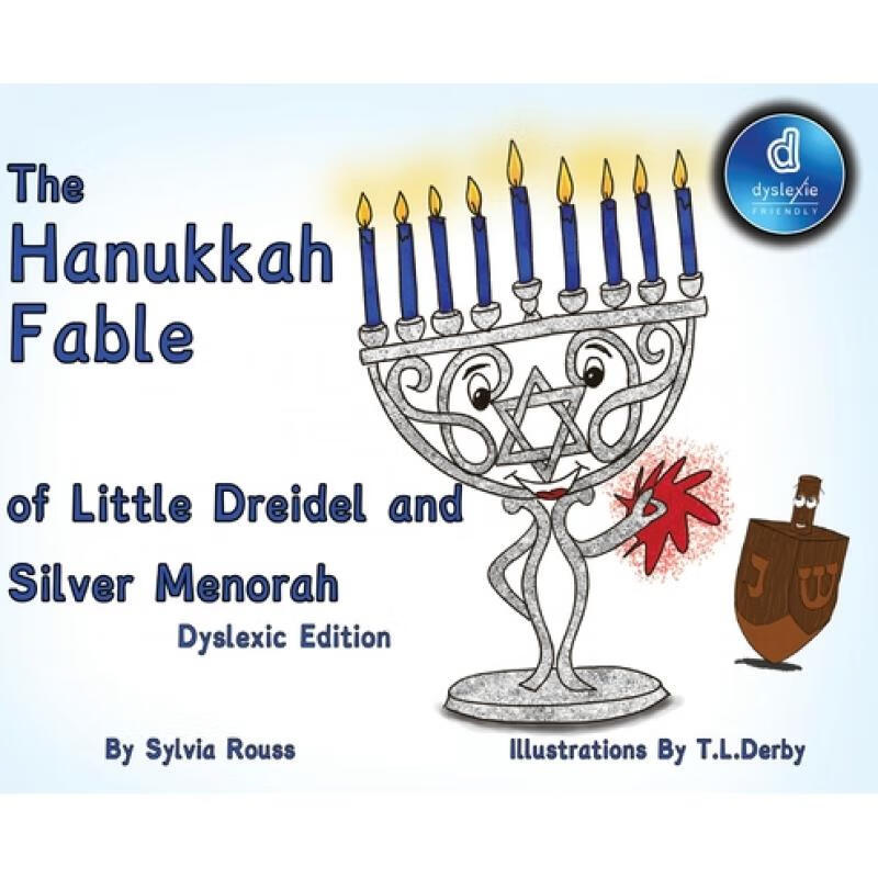 预订 the hanukkah fable of little dreidel and sil.