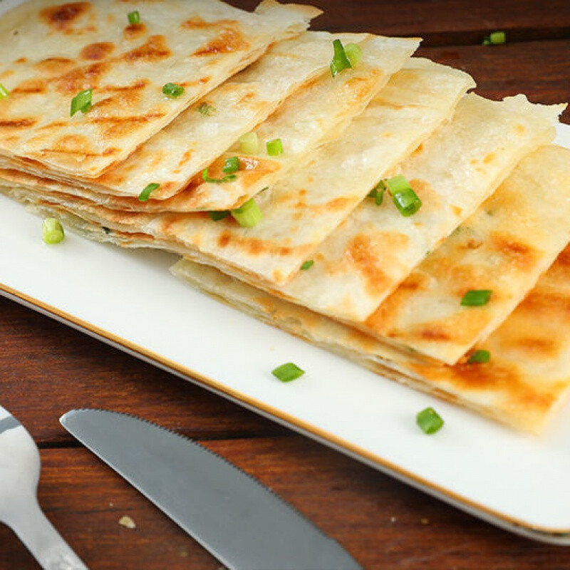 油饼家庭装早餐速食煎饼手抓饼半成品葱花饼皮香葱饼 葱香大饼10片