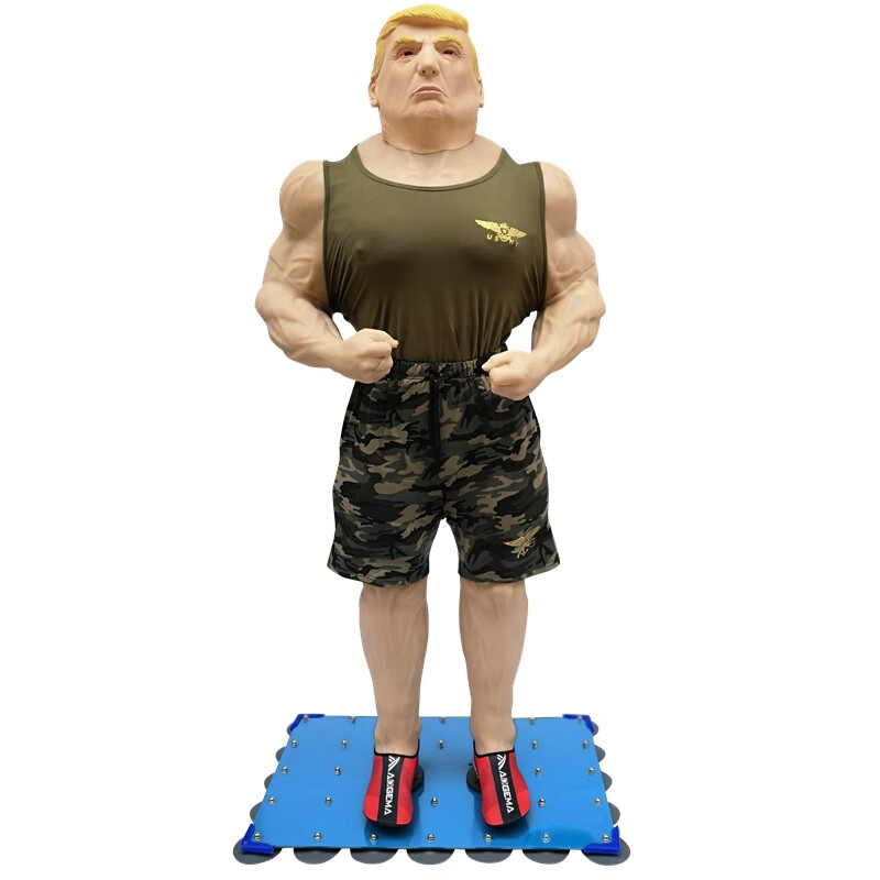 人形沙袋专业训练拳击不倒翁散打假人家用立式人型 硅胶人形 寿命10年