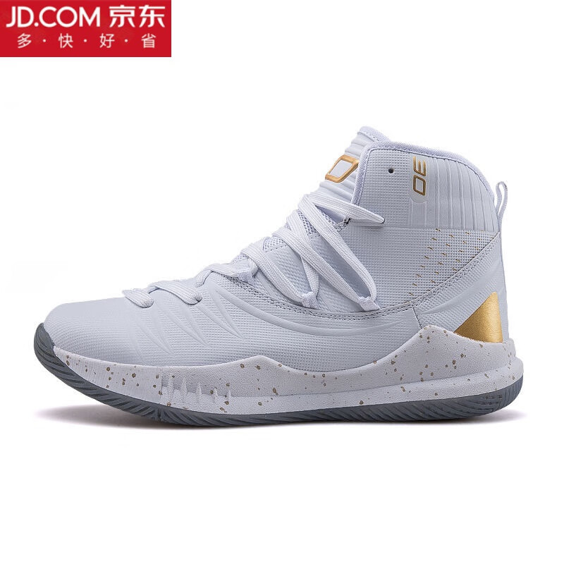 【实战 耐磨】6代篮球鞋curry5防滑运动鞋白金亮丽橙秋冬防水耐磨战靴