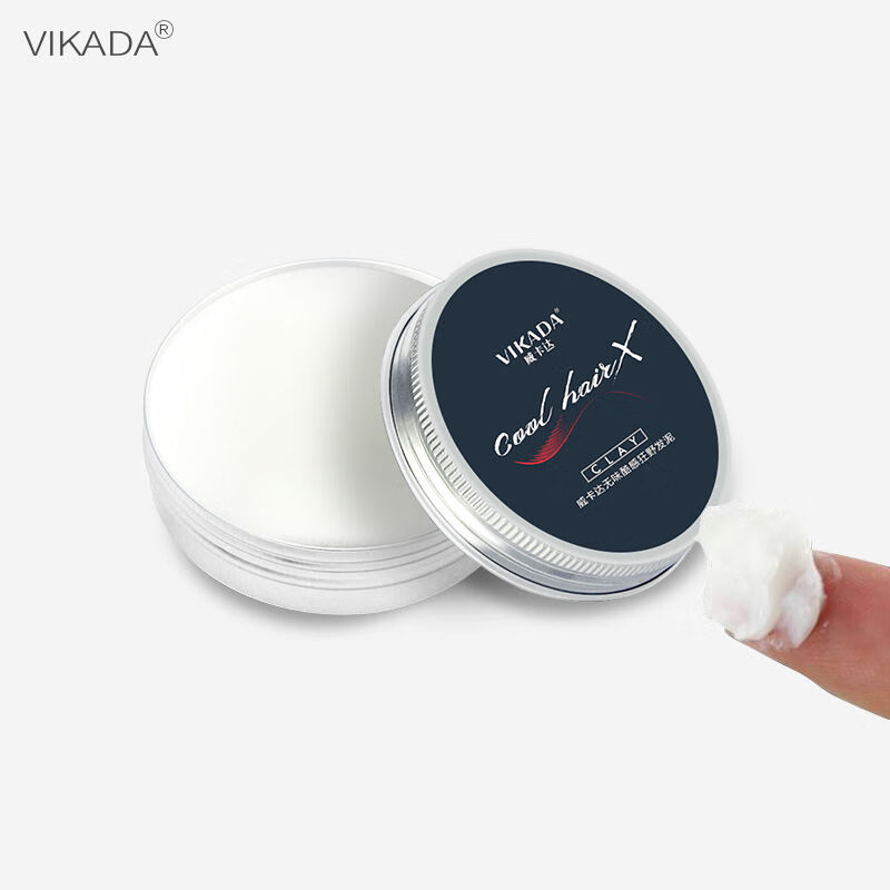 无味头发造型发泥发蜡男士定型喷雾油头大背头女士透明碎发整理膏 50