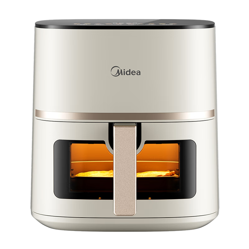 ���ģ�Midea������ը�� �����ⷭ�� ȫ�Զ�ը��������ը��������ը ���跭�����ը��һ���ը��ը����̢������ �����¿�ʱ �ⷭ�桿KZE505P6 5.3L