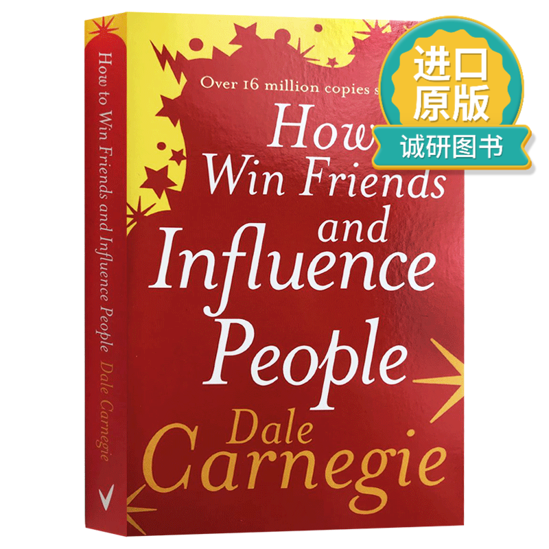 正版 英文原版 人性的弱点 How to Win Friends and Influence People 戴尔卡耐基 经典励志书籍 人际关系沟通技巧 进口原版英语书 英文版