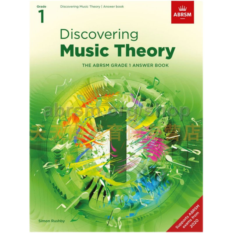 天天艺术正版英皇考级新版乐理教材Discovering Music Theory发现音乐理论1-5级 乐理答案一二三四五级英文版 发现音乐理论答案第一级