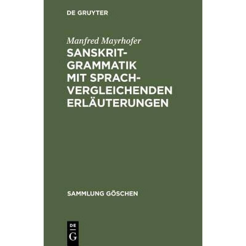 预订 sanskrit-grammatik mit sprachvergleichenden .