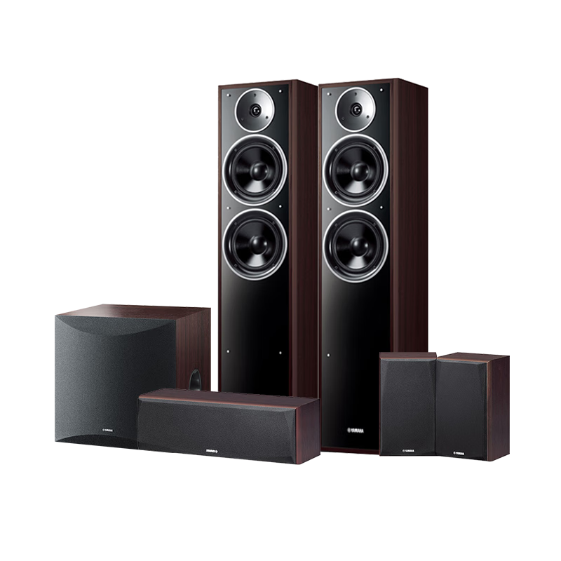 ��������YAMAHA��������15%��NS-71 ��ͥӰԺ5.1��������ԴHIFI�����������û�����װ��Ͽ���ͶӰ���Ӽ���ľ������ NS-F71 5.0��+ŵ����SW-100