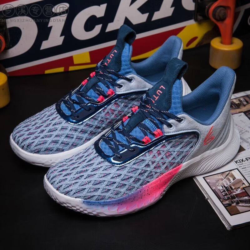 夏季库里9篮球鞋三分王灭世纯原8代防滑耐磨比赛运动鞋摩擦有声音