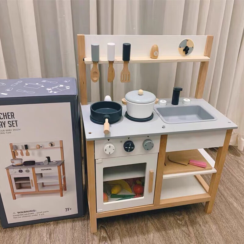 贝木惠(beimuhui)儿童过家家厨房玩具套装女孩做饭煮仿真厨具娃娃家