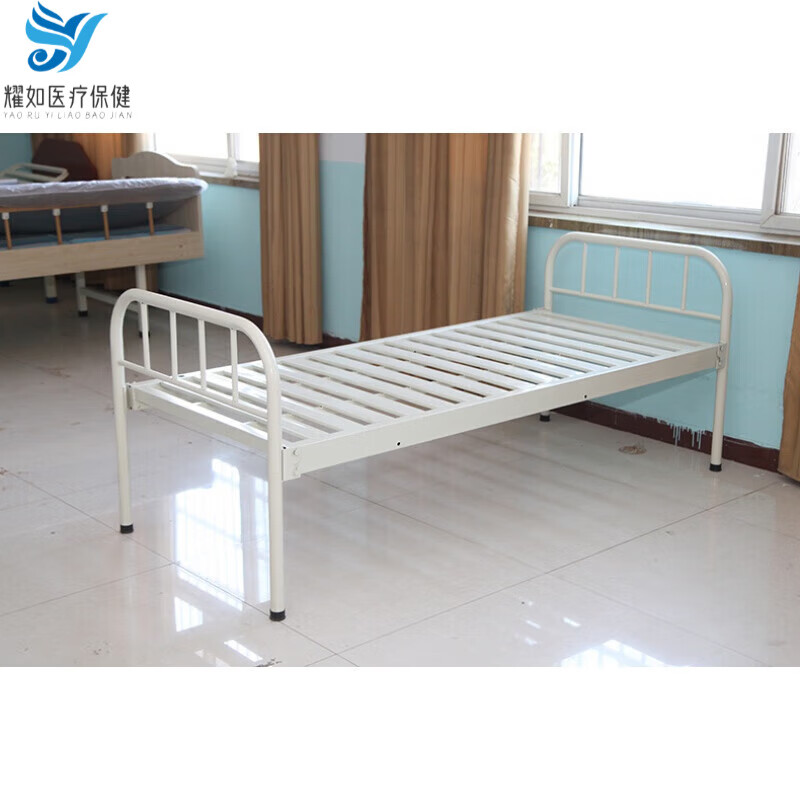 医院病床医用床平板护理床家用门诊诊所输液床单人观察病人床 x 钢管