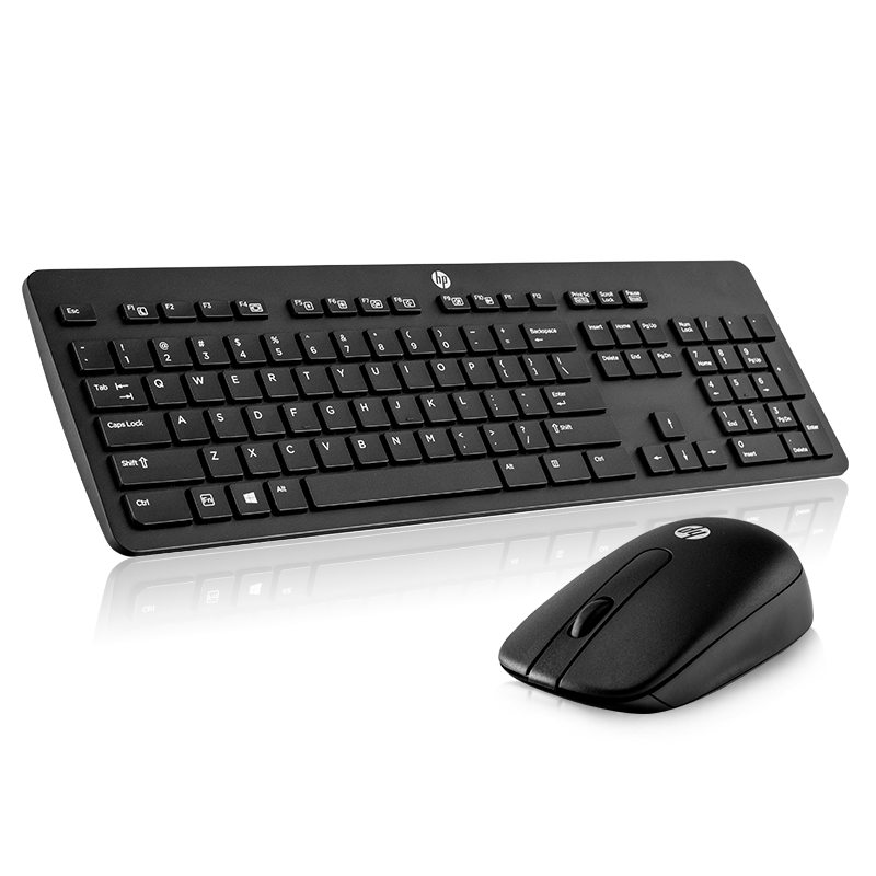 惠普（HP） 原装惠普商用超薄键鼠套装 适用于惠普 联想 戴尔 台式机 笔记本 工作站 移动工作站 无线键鼠套装 巧克力按键键鼠套装