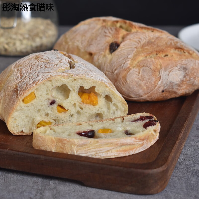 哺食旺健康早餐面包水果洛代夫恰巴塔法式传统面包 水果洛代夫 180g