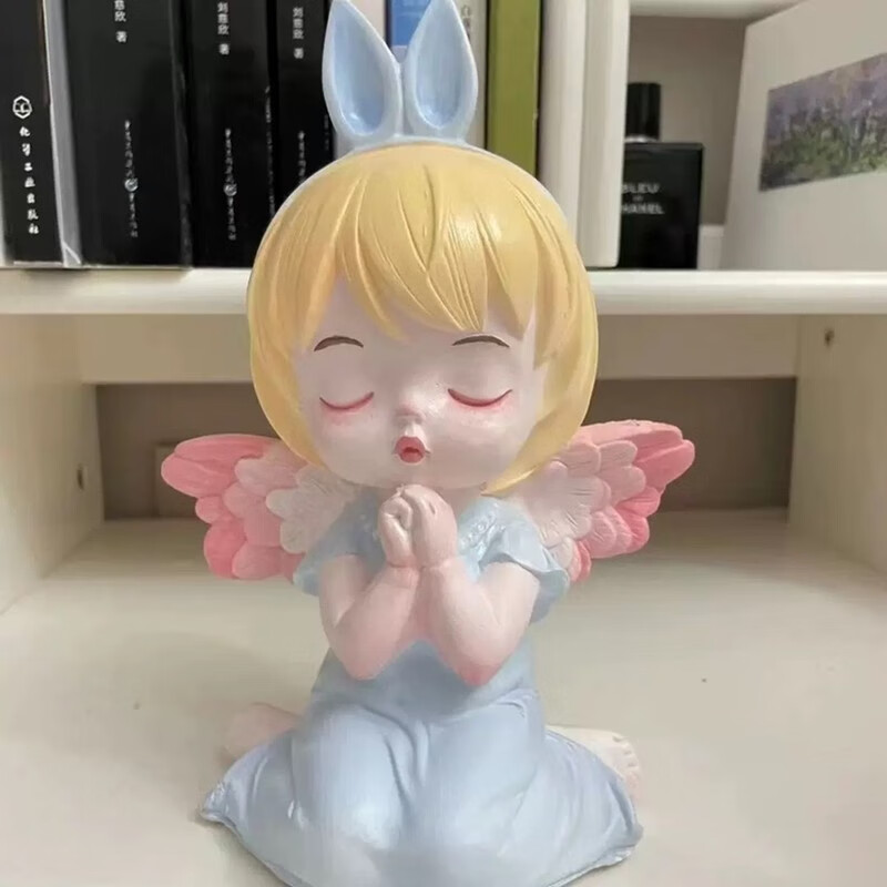 金归天使宝宝石膏娃娃天使diy彩色彩绘天使宝宝石膏娃娃白胚 天使宝宝