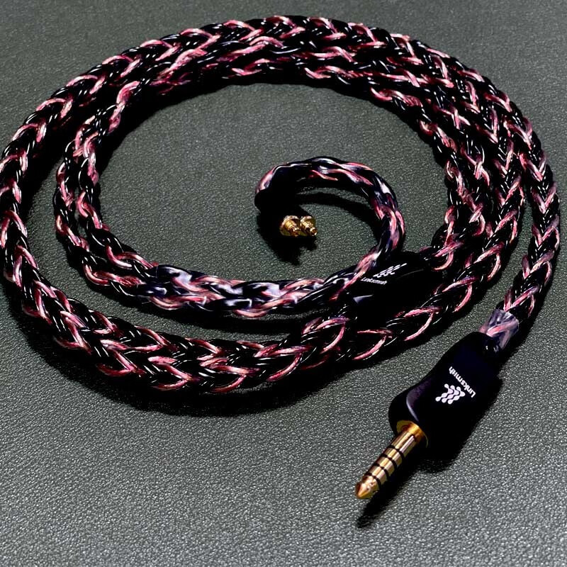 线艺匠恶魔之吻耳机平衡线MMCX IE900接口0.78两针接口HD800S天琴座淬火工艺99.99纯银+紫铜耳机升级线材 铁三角1EX1/E70/LS400 6.35mm接口