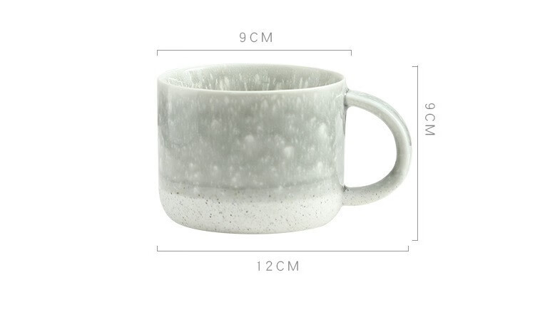 北欧简约350ml陶瓷杯办公室高颜值咖啡杯马克杯 250ml 单杯 301-400ml