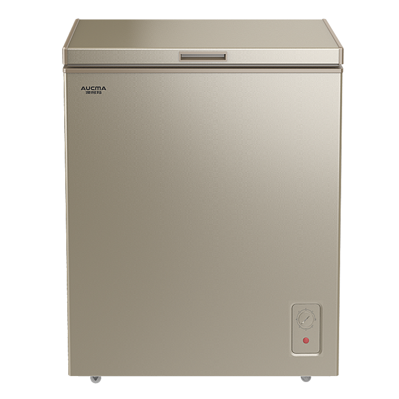 澳柯玛（AUCMA）145升 家用商用冷柜 冷藏冷冻转换冷柜 节能顶开冷柜 金色外观 BC/BD-145NF100011459594