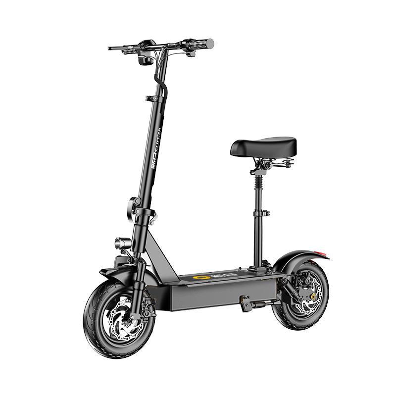 SUNRA 新日 品牌电动滑板车成人代步代驾折叠车锂电池踏板车小型电动车 36V-8重减震-续航≤40KM