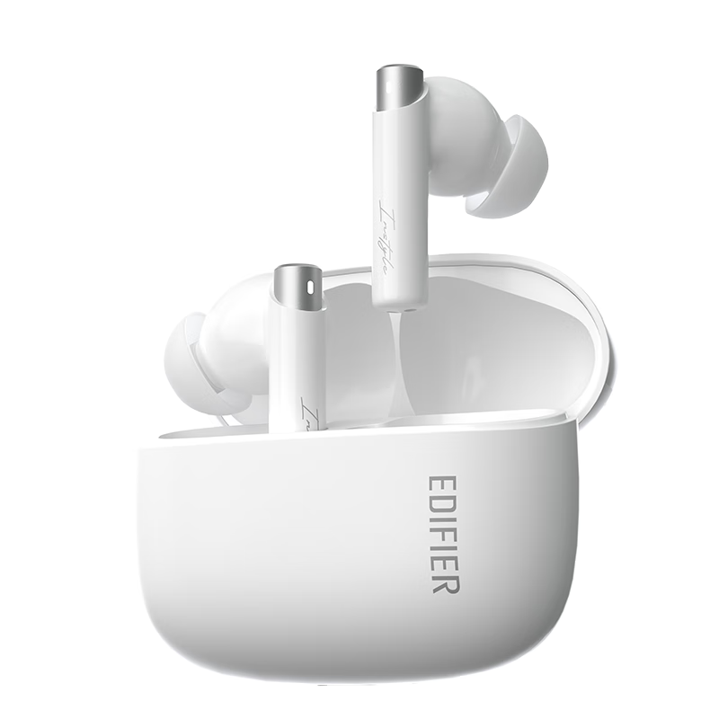 漫步者（EDIFIER）Zero Pro 真无线主动降噪蓝牙耳机 入耳式耳机 蓝牙5.3 无线耳机 适用苹果华为小米OPPO手机 雾白
