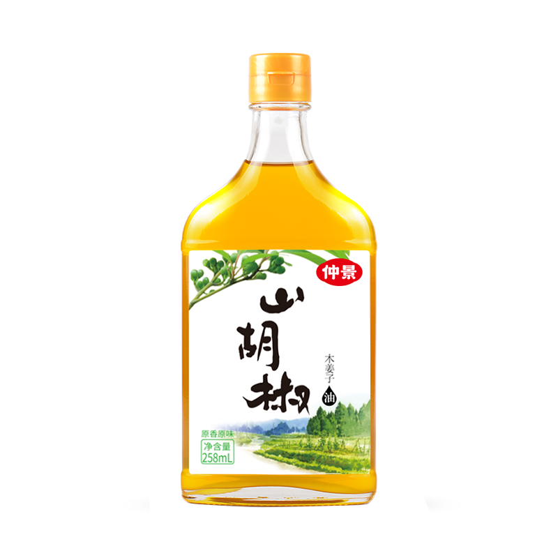 仲景 花椒油 麻度2.3° 紅花椒麻油特麻椒油 涼拌菜火鍋蘸料調(diào)味油 木姜子油300ml