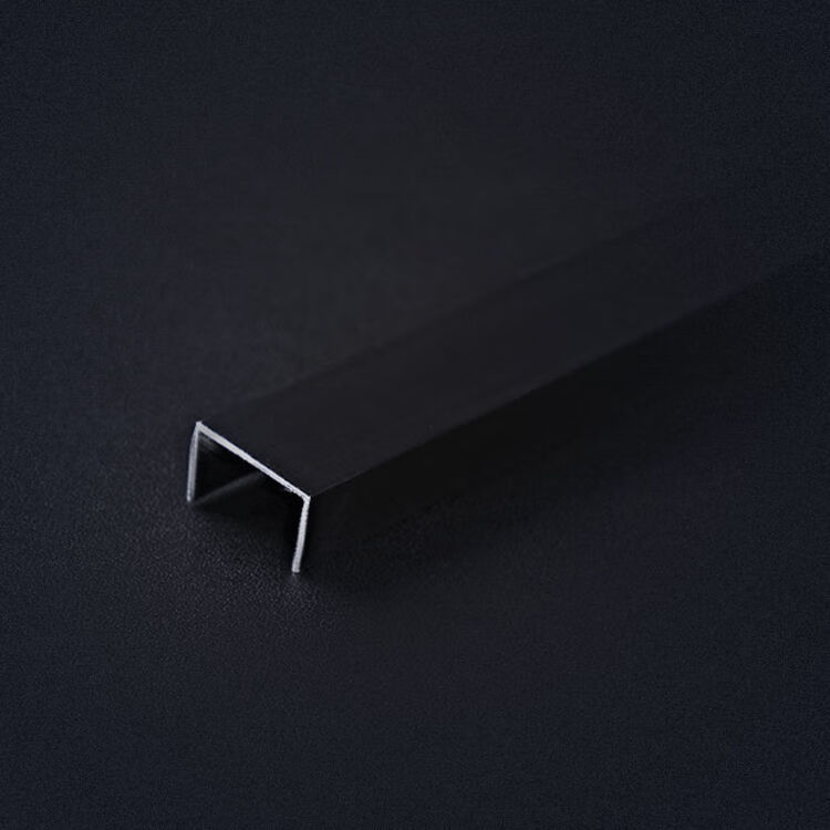 旭杉斯钛金条u型槽u形吊顶电视背景墙铝合金不锈钢黑装饰线条金属条