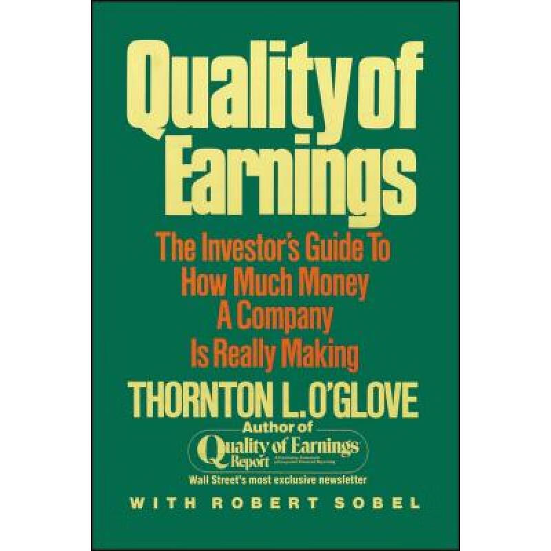 预订 收益质量 Quality of Earnings
