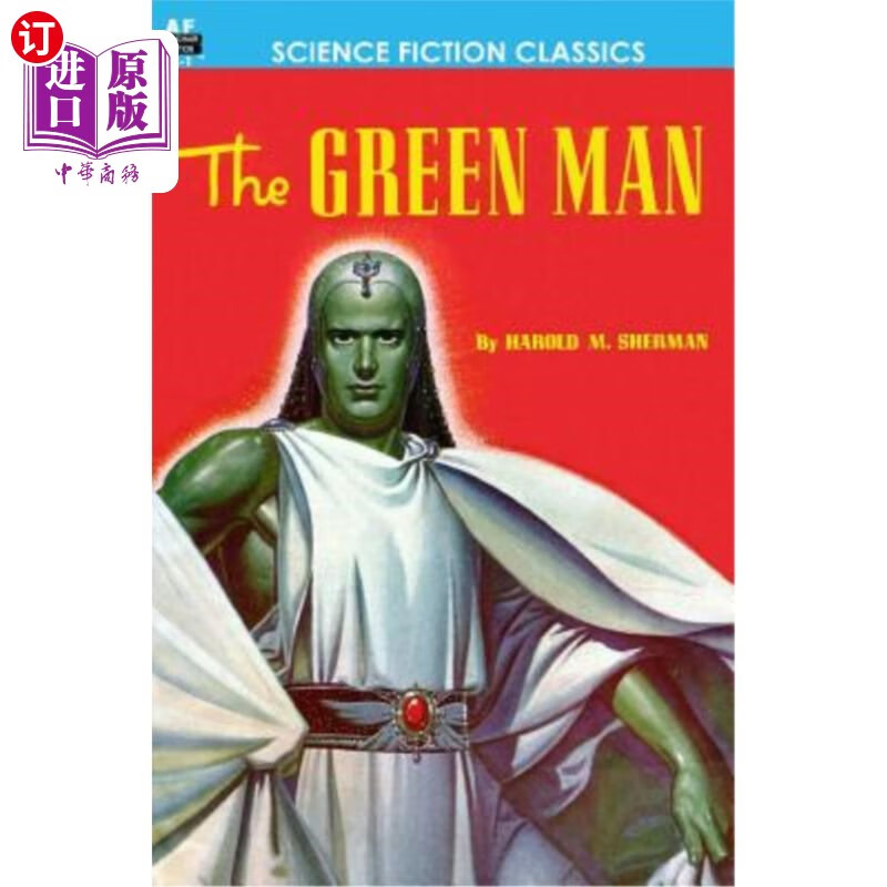 海外直订the green man 绿色人