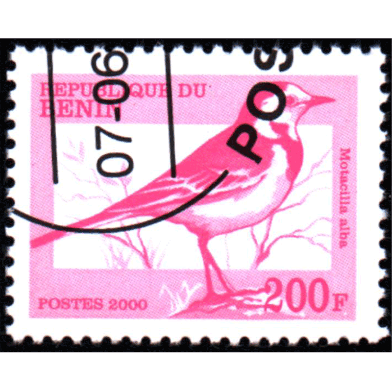 东吴收藏 集邮 非洲 贝宁共和国 2000-1(1号) 鸟类