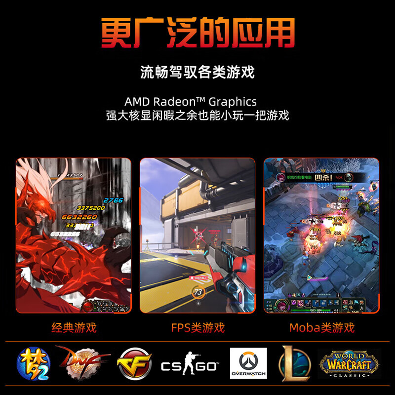 天虹TexHoo ZNR7/R5 锐龙迷你小主机 高性能办公游戏NUC口袋mini台式电脑整机 R5-4500U【推荐家用办公】 准系统（无内存硬盘带WiFi6）