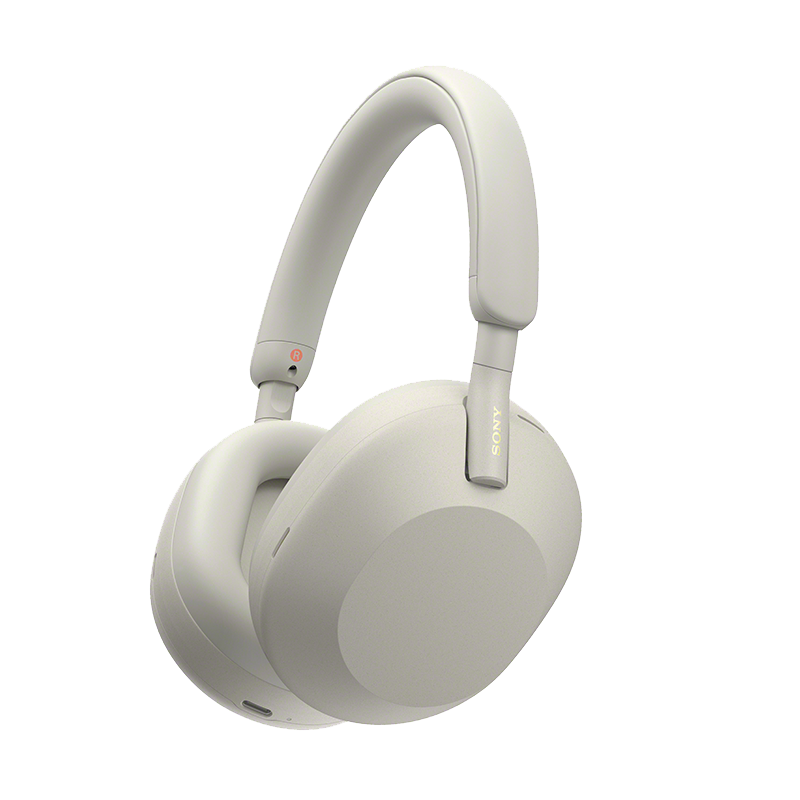 索尼（SONY） WH-1000XM5 头戴式无线蓝牙降噪耳机 AI智能降噪XM4升级版欧阳娜娜同款 铂金银10052516112702