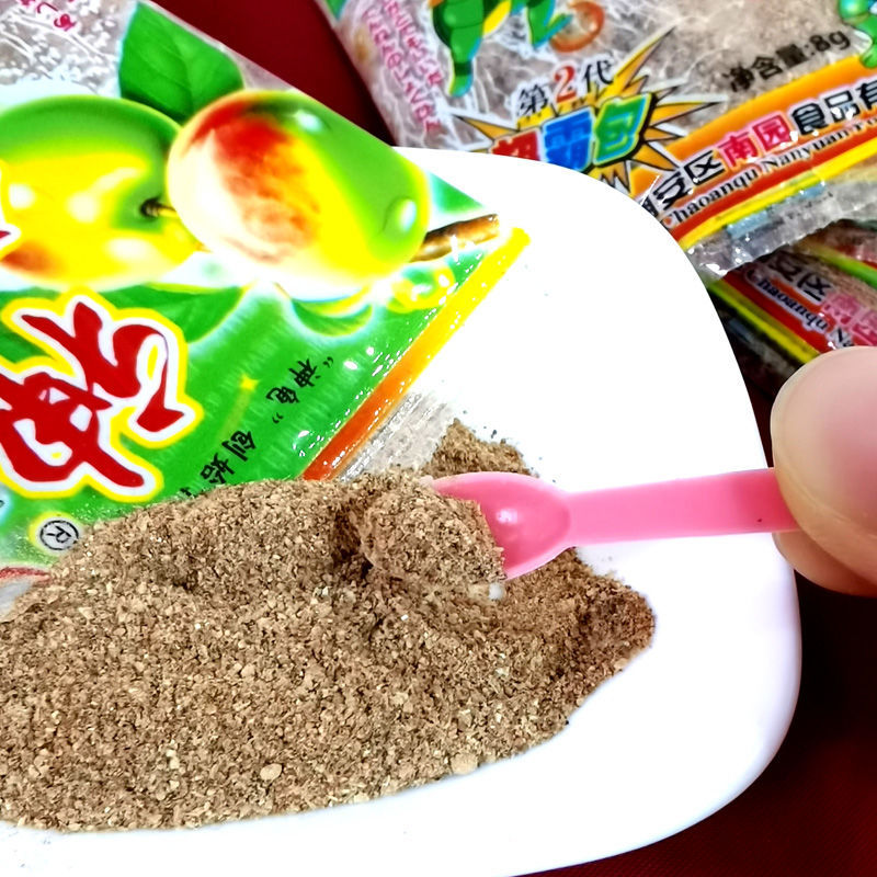 阙磐神龟酸梅粉8090后小时候儿时童年回忆/怀旧零食酸梅茶勺子粉10袋