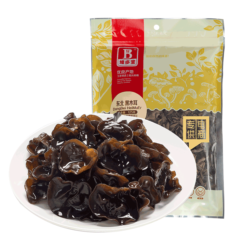 维多宝肉厚无根东北木耳：南北干货美食佳品，价格走势及口感评测|看京东南北干货历史价格走势