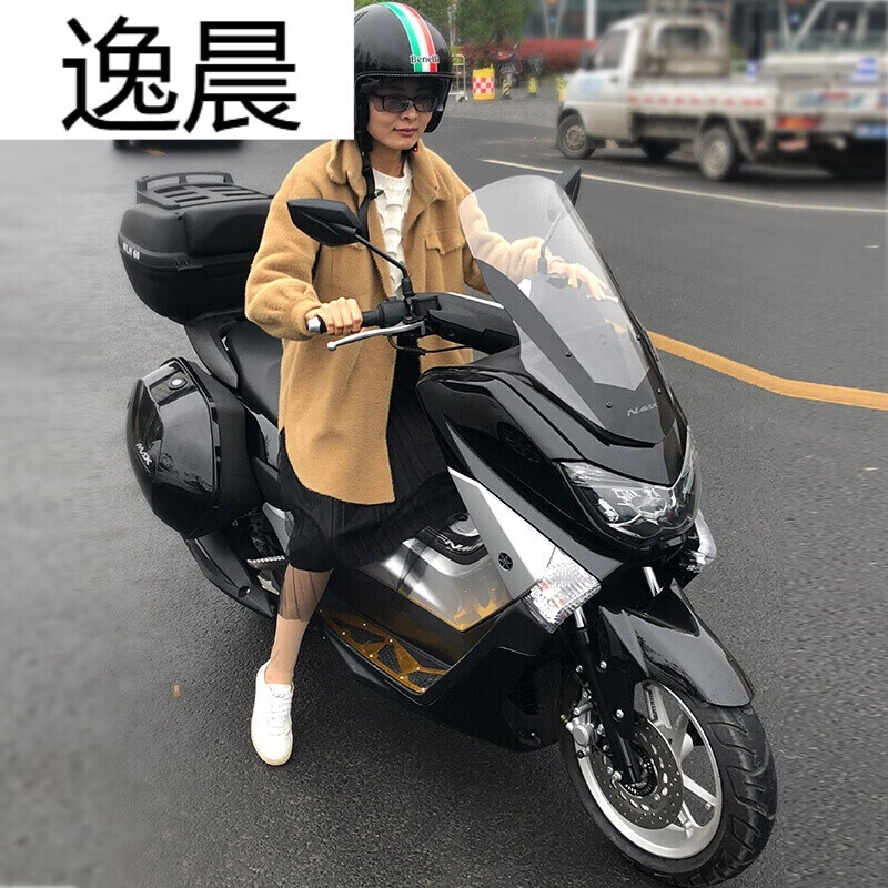 国四电喷黑色猛士款式150大型踏板助力摩托车省油旅行女装车本田款式