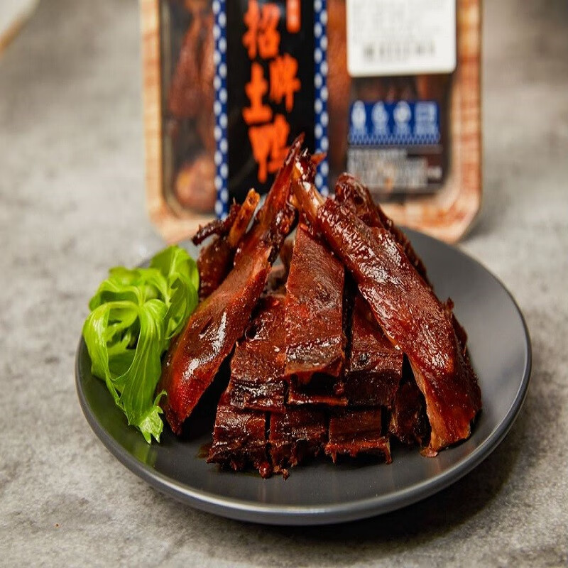 留夫鸭散养招牌土鸭240g酱板鸭锁鲜装酱香卤鸭即食熟食特色鸭肉零食
