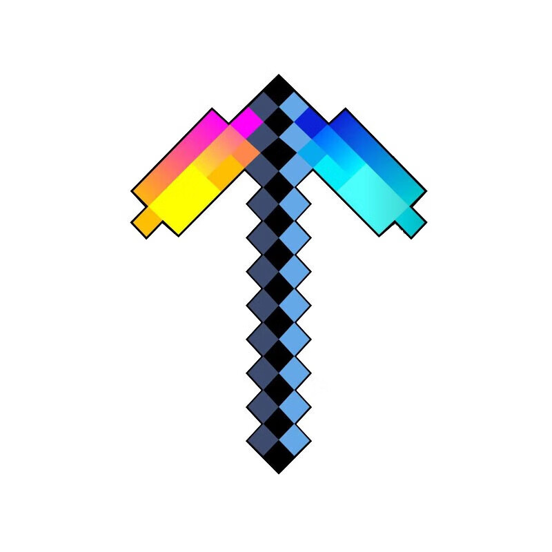 的世界火把灯mc游戏周边玩具二次元钻石矿灯火炬六一儿童节礼物 崩解