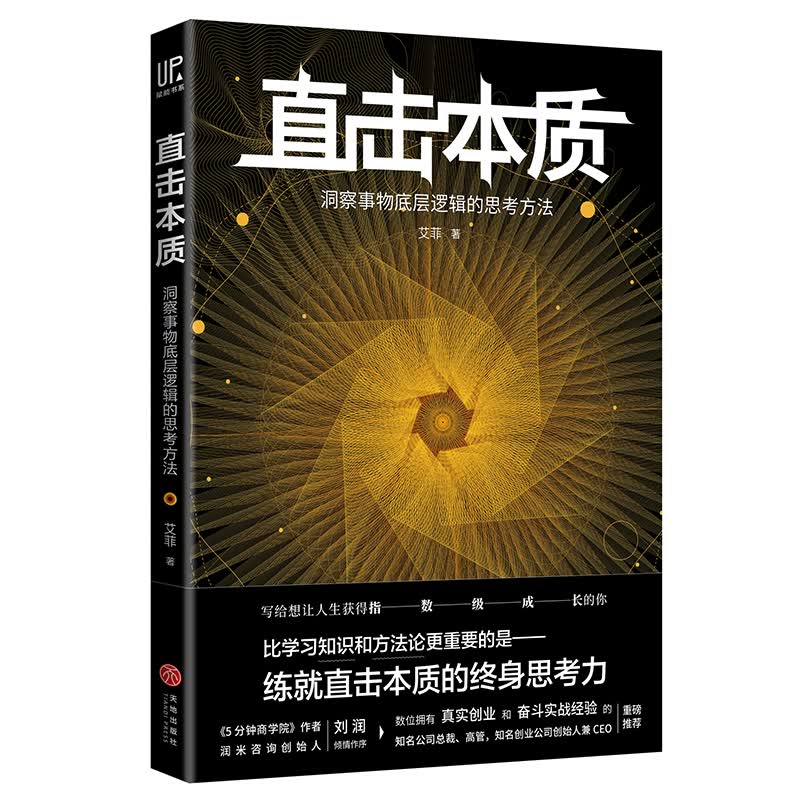直击本质 洞察事物底层逻辑的思考方法 艾菲 著 练就直击本质的终身思考力 自我实现励志书籍 正版书籍 【凤凰新华书店旗舰店】